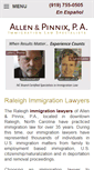 Mobile Screenshot of immigration-naturalization-law.com